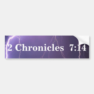 Chronicles 7:14 Bumpersticker