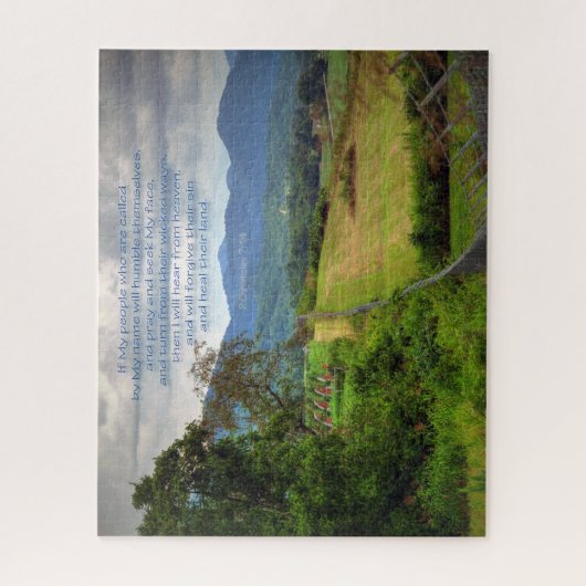 Chronicles 7:14 legpuzzel (Verticaal)