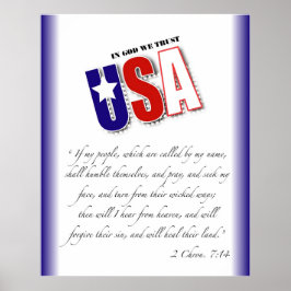 Chronicles 7:14 poster