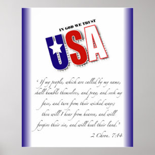 Chronicles 7:14 poster