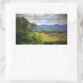 Chronicles 7:14 rechthoekige sticker (Tas)