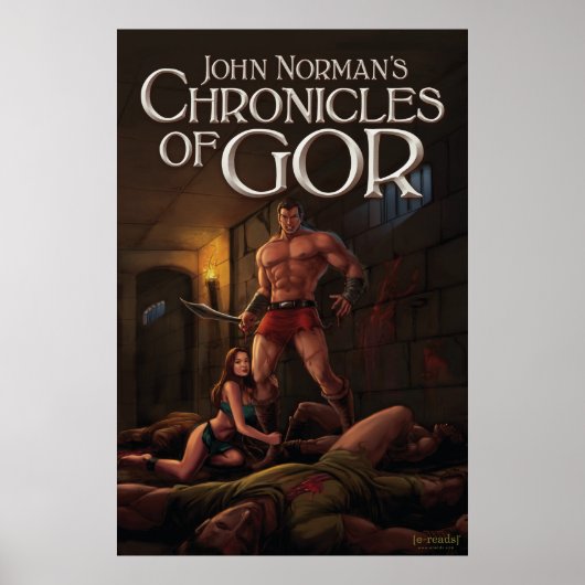 Chronicles of Gor Poster - Fighting Slave of Gor (Voorkant)