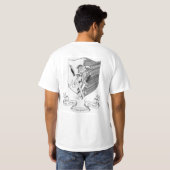 Chronicles van het Roos T-shirt (Achterkant volledig)