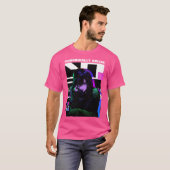 Chronisch online anime t-shirt (Voorkant volledig)