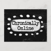 Chronisch online Briefkaart (Voorkant)
