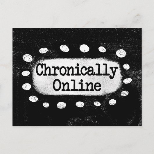 Chronisch online Briefkaart (Voorkant)