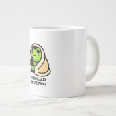 chronisch online kikker grappige meme grote koffiekop (Voorkant rechts)
