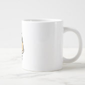 chronisch online kikker grappige meme grote koffiekop (Rechts)