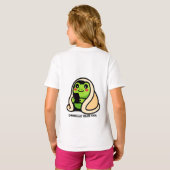 chronisch online Kikker Grappige Meme T-shirt (Achterkant volledig)