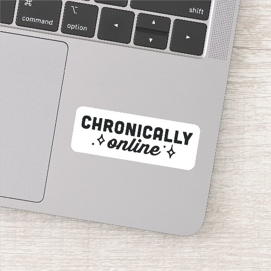 Chronisch online meisje esthetiek sticker (Detail)