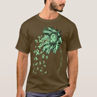 Chronische bekkenpijn Bewustzijn Zonnebloem lint f T-shirt