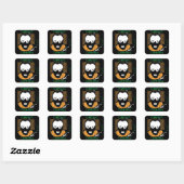 CHRONISCHE CANNIBAL INDICA VIERKANTE STICKER (Vel)