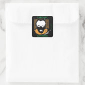 CHRONISCHE CANNIBAL INDICA VIERKANTE STICKER (Tas)