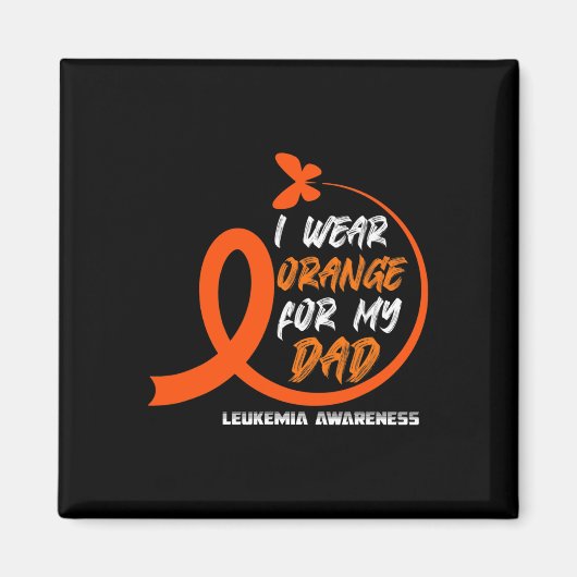 Chronische leukemie Haar strijd is mijn strijd teg Magneet (Voorkant)