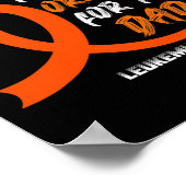 Chronische leukemie Haar strijd is mijn strijd teg Poster (Hoek)