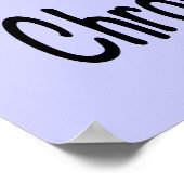 Chronische migraine Awareness Butterfly Poster (Hoek)