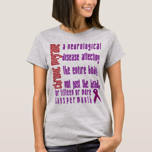 Chronische migraine - neurologische ziekte t-shirt