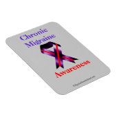 Chronische migrainebewustwording magneet (Rechterzijde)