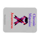 Chronische migrainebewustwording magneet (Horizontaal)