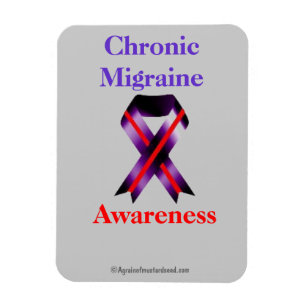 Chronische migrainebewustwording magneet