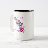 Chronische migraineziekte - Word krambel - Mok (Voorkant links)