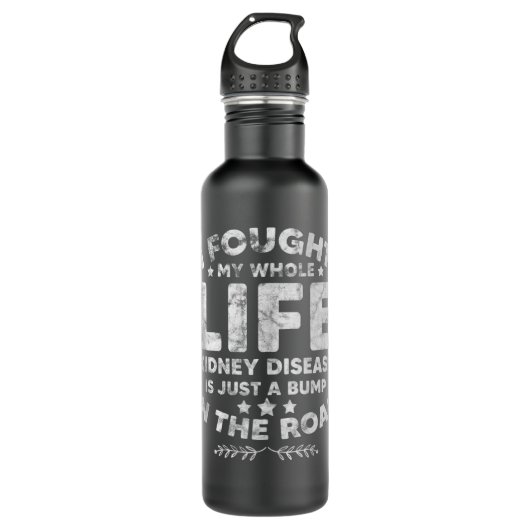 Chronische nierziekte, bewustmaking van de Groene Waterfles (Voorkant)