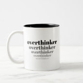 Chronische Overdenker Mok (Links)