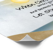 Chronische pijnwand hangen poster (Hoek)