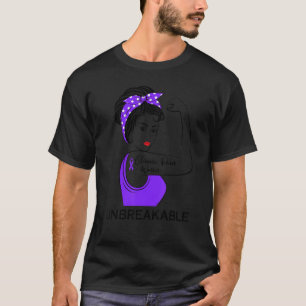 Chronische pijnwonden onbreekbaar bewustzijn Survi T-shirt