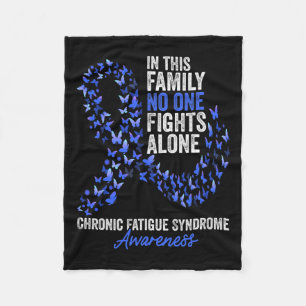 Chronische vermoeidheid Syndroom Bewustheid Month Fleece Deken
