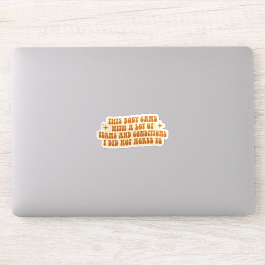 Chronische ziekte en onzichtbare handicap bewustzi sticker (Computer)