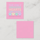 Chronische ziekte Valentines  Notitiekaartje (Voorkant / Achterkant)