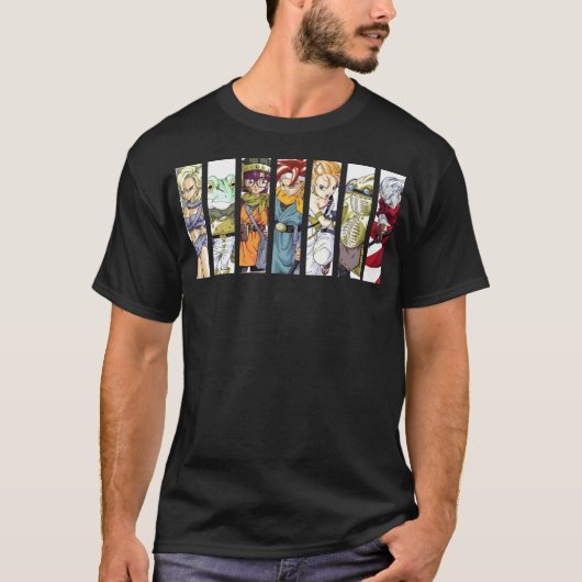 Chrono Trigger Hoofdpersonages T-shirt (Voorkant)
