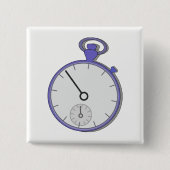 Chrono Vierkante Button 5,1 Cm (Voorkant)