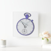 Chrono Vierkante Klok (Huis)