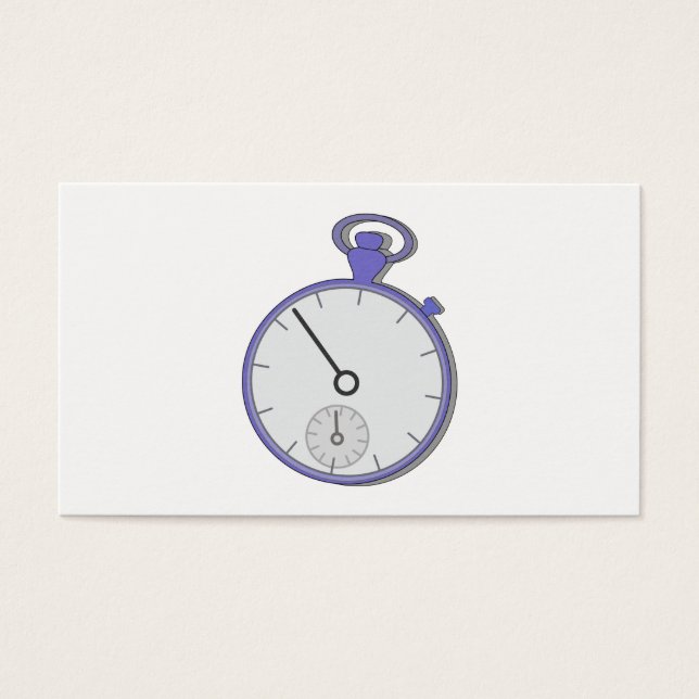 Chrono Visitekaartjes (Voorkant)