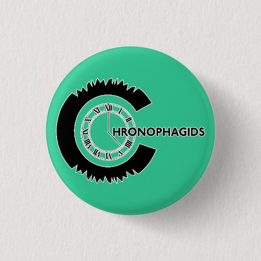 Chronofagus Ronde Button 3,2 Cm (Voorkant)