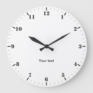 Chronografie met Arabische cijfers en wijzerplaten Grote Klok