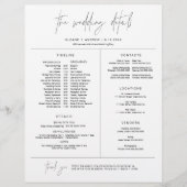 Chronologie en info van HARLOW Weddenschap (Voorkant)