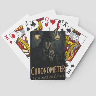 Chronometer Investigations Playing Cards Pokerkaarten