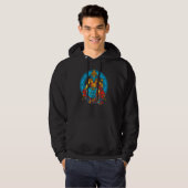 Chronos Greek Mythology God Hoodie (Voorkant volledig)