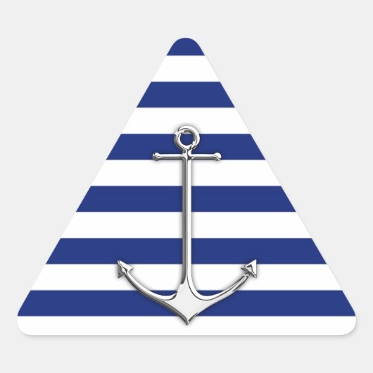 Chroom als dun anker op neusbanden sticker (Voorkant)