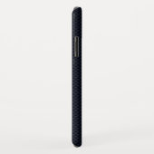 Chroom als een aple lef op koolstofvezel Case-Mate iPhone case (Achterkant/rechts)