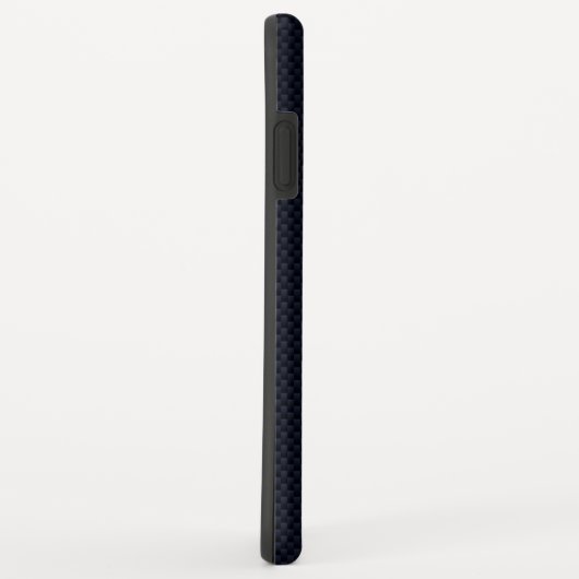 Chroom als een aple lef op koolstofvezel Case-Mate iPhone case (Achterkant/rechts)