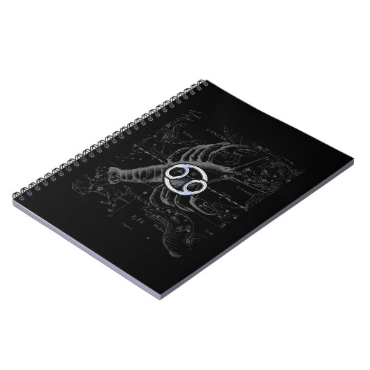 Chroom als kanker Zodiac Constellation Hevelius Notitieboek (Linkerzijde)
