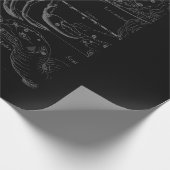 Chroom als kankerdierentuin op Hevelius Cadeaupapier (Hoek)