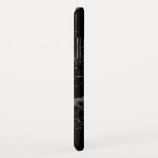 Chroom als kankerdiersymbool op Hevelius Case-Mate iPhone Case (Achterkant/rechts)