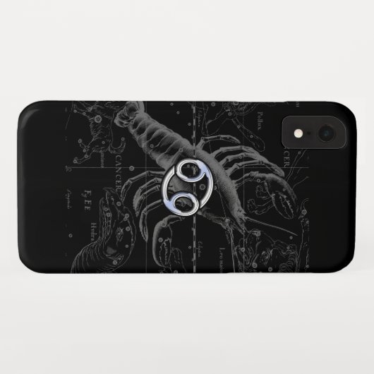 Chroom als kankerdiersymbool op Hevelius Case-Mate iPhone Case (Achterkant (horizontaal))