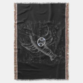 Chroom als kankerdiersymbool op Hevelius Deken (Voorkant Verticaal)