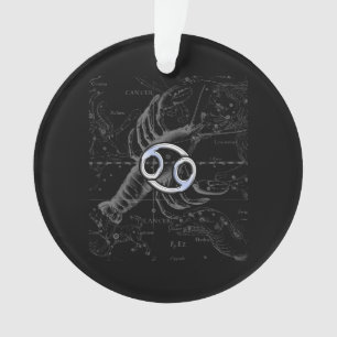 Chroom als kankerteken op Hevelius Engraving Ornament
